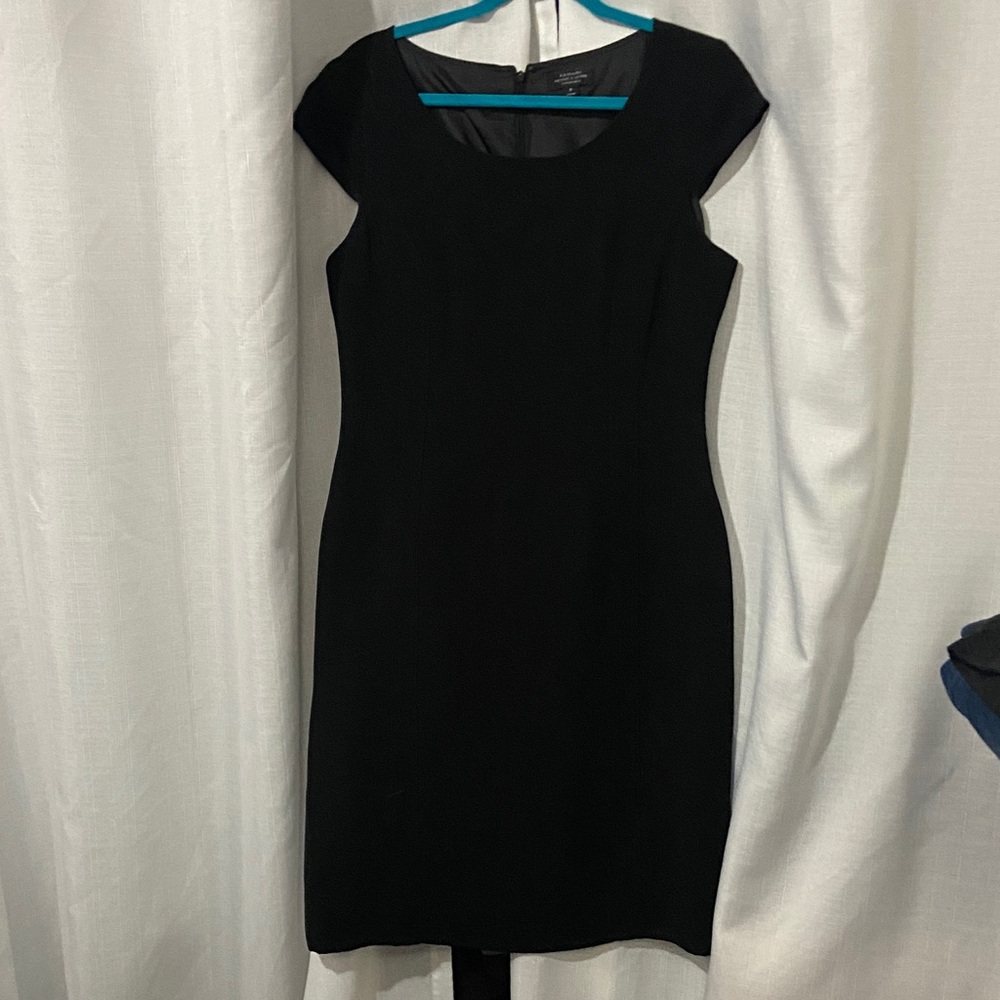 Tahari Chic Black Mini Dress